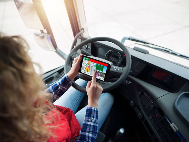 Truck Driver GPS Snowboarding